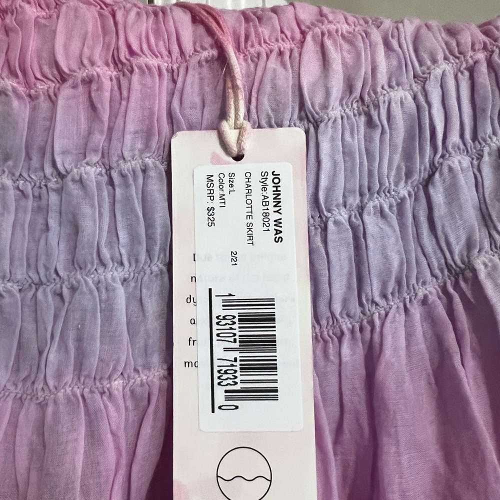 NWT Johnny Was x Amanda Bond Charlotte Skirt Long Maxi L